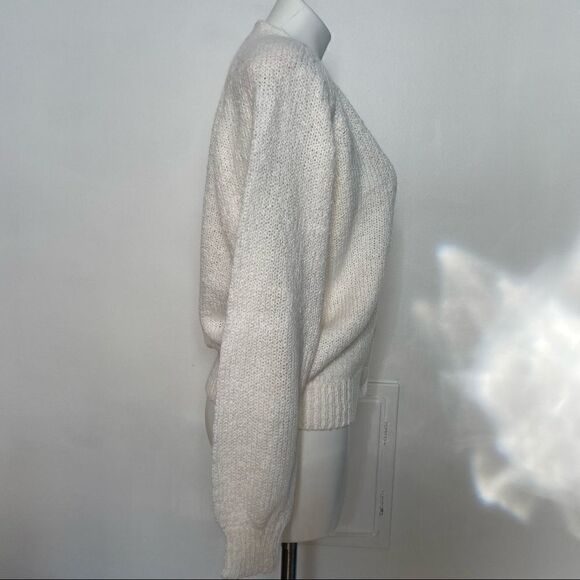 Vintage 90s Retro Boxy Toi Button Front Granny Cardigan - Picture 8 of 9